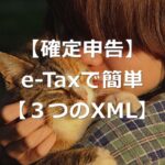 【2024年版】e-Taxの確定申告は、XMLファイル読込で簡単に