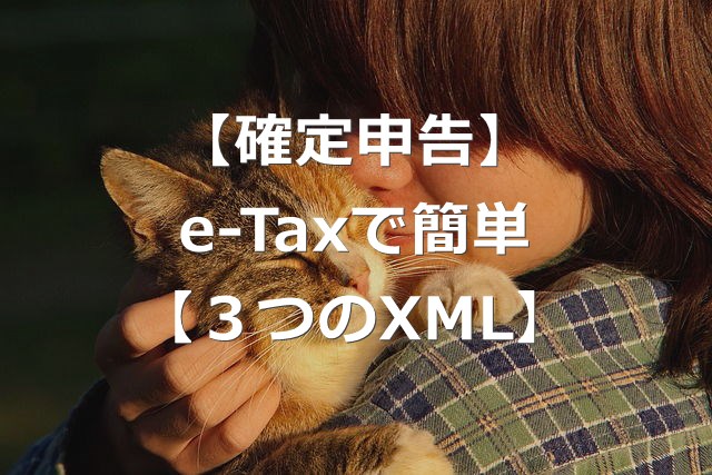 【2024年版】e-Taxの確定申告は、XMLファイル読込で簡単に