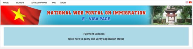 ステップ2 ： eビザの申請手数料「25USD」を払う（クレジットカード払い）