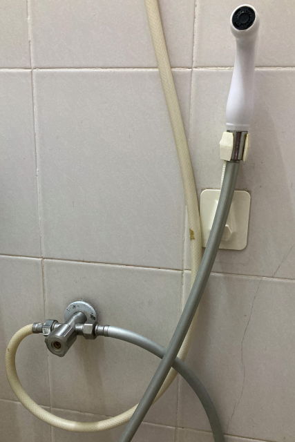 ホース式のウォッシュレット