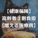 【健康保険】高齢者の医療費、原則3割負担化へ【3つの方針】