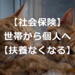 【社会保険】扶養なくなる？世帯→個人へ【年収130万円の壁】