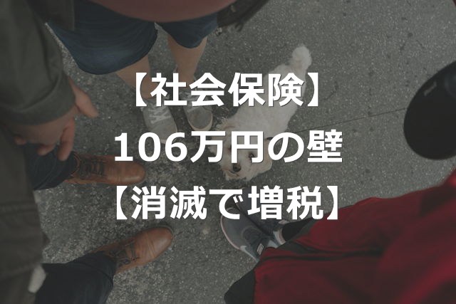 「年収106万円の壁」の消滅は、減税ではなく増税【回避法あり】
